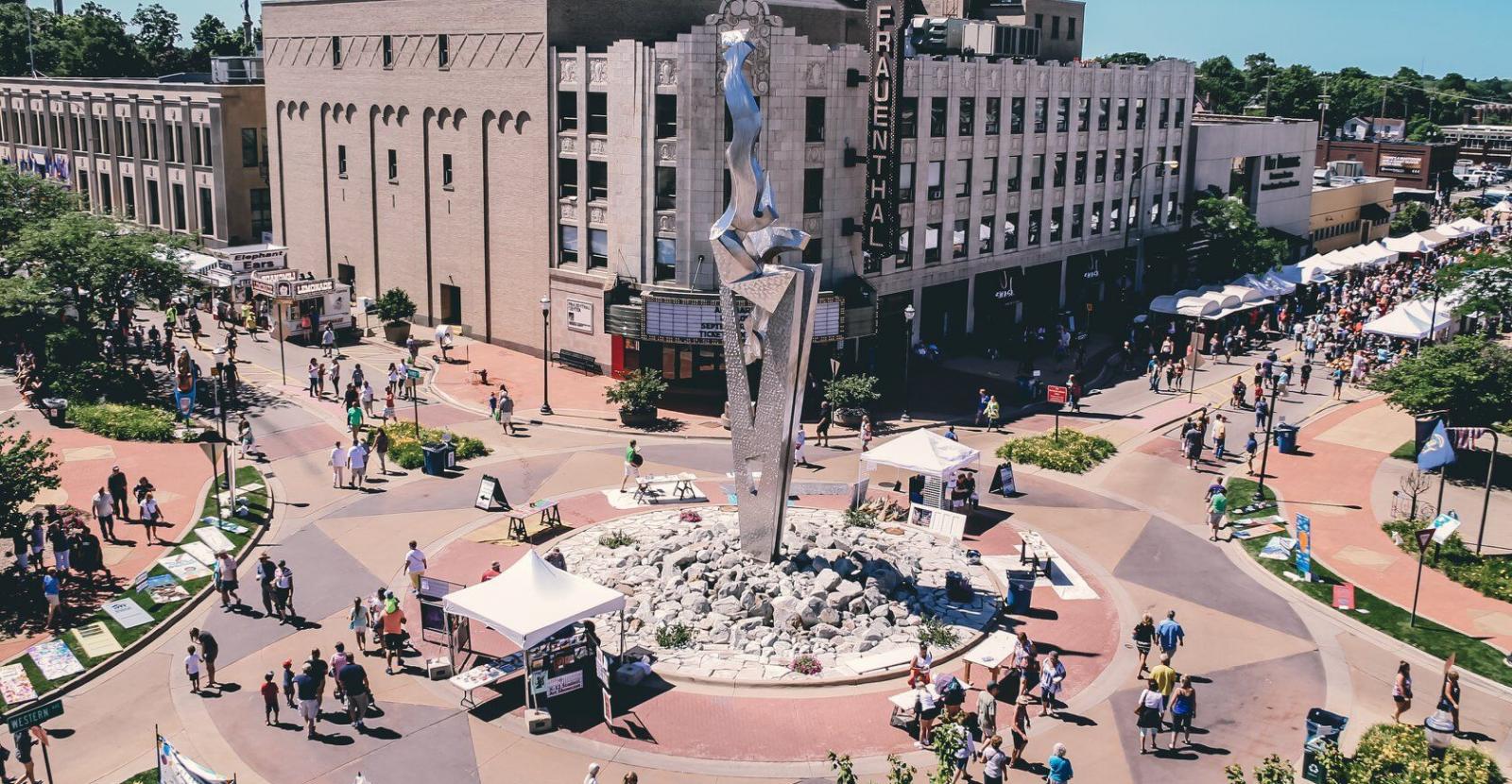 Downtown Detroit, MI commercial roofing